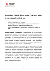 Communiqué de presse VRF avec R32 Word Doc Aperçu du communiqué de presse VRF avec R32 Word Doc